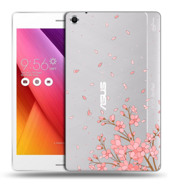 Силиконовый чехол на ASUS ZenPad S 8 с принтом Ветка сакуры