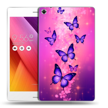 Силиконовый чехол на ASUS ZenPad S 8 с принтом Бабочки