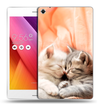 Силиконовый чехол на ASUS ZenPad S 8 с принтом Котята