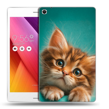 Силиконовый чехол на ASUS ZenPad S 8 с принтом котенок