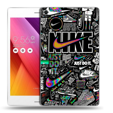 Силиконовый чехол на ASUS ZenPad S 8 с принтом Найк