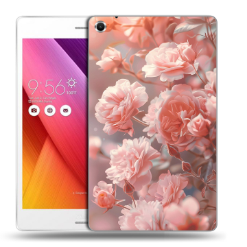 Силиконовый чехол на ASUS ZenPad S 8 с принтом Розовые розы