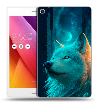 Силиконовый чехол на ASUS ZenPad S 8 с принтом бабочки саккура