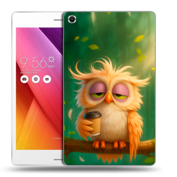 Силиконовый чехол на ASUS ZenPad S 8 с принтом сова