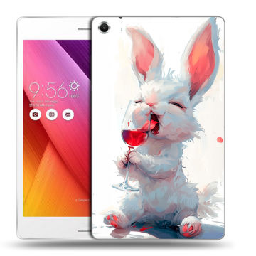 Силиконовый чехол на ASUS ZenPad S 8 с принтом кролик зайчик