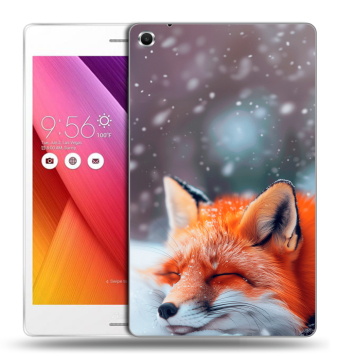 Силиконовый чехол на ASUS ZenPad S 8 с принтом лиса