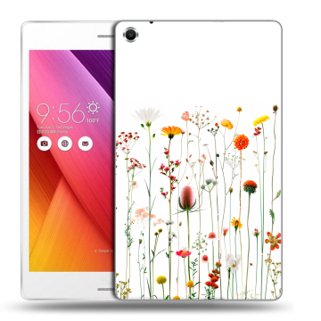 Силиконовый чехол на ASUS ZenPad S 8 с принтом цветы