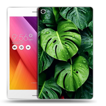 Силиконовый чехол на ASUS ZenPad S 8 с принтом Листья