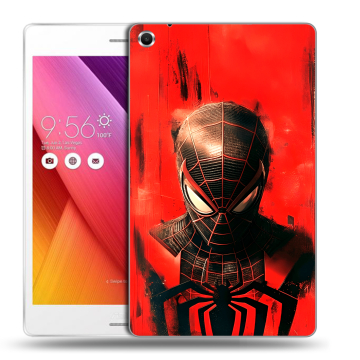 Силиконовый чехол на ASUS ZenPad S 8 с принтом человек паук spiderman