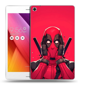 Силиконовый чехол на ASUS ZenPad S 8 с принтом Дедпул Deadpool