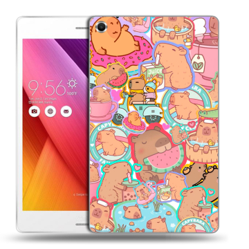 Силиконовый чехол на ASUS ZenPad S 8 с принтом капибары