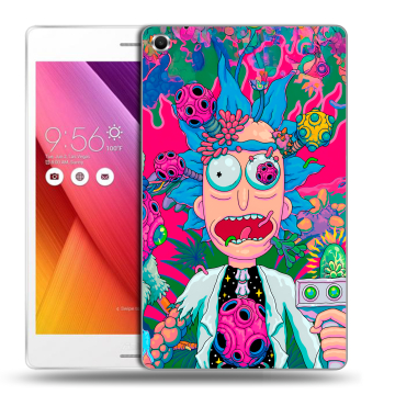 Силиконовый чехол на ASUS ZenPad S 8 с принтом Рик и Морти Rick Morty
