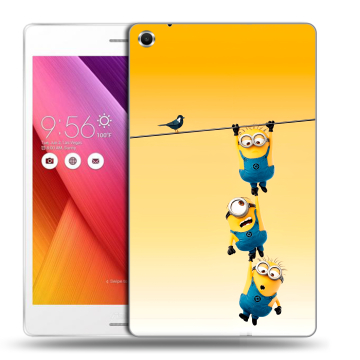 Силиконовый чехол на ASUS ZenPad S 8 с принтом Миньоны