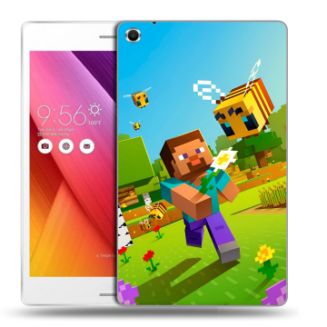 Силиконовый чехол на ASUS ZenPad S 8 с принтом Майнкрафт Minecraft Силиконовый чехол на ASUS ZenPad S 8 с принтом Майнкрафт Minecraft