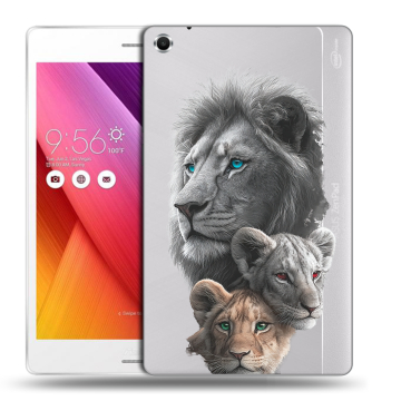 Силиконовый чехол на ASUS ZenPad S 8 с принтом Львы