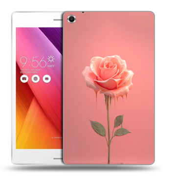 Силиконовый чехол на ASUS ZenPad S 8 с принтом Розовая роза