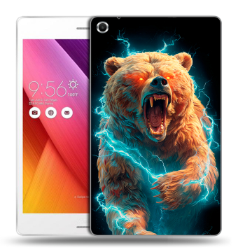 Силиконовый чехол на ASUS ZenPad S 8 с принтом Медведь