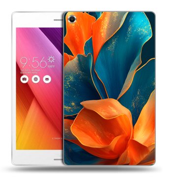 Силиконовый чехол на ASUS ZenPad S 8 с принтом Цветы