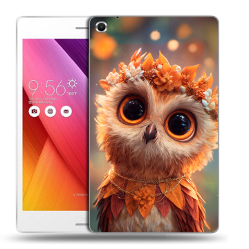 Силиконовый чехол на ASUS ZenPad S 8 с принтом Милая сова
