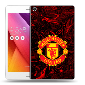 Силиконовый чехол на ASUS ZenPad S 8 с принтом Manchester United