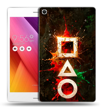 Силиконовый чехол на ASUS ZenPad S 8 с принтом Squid Game Игра кальмара