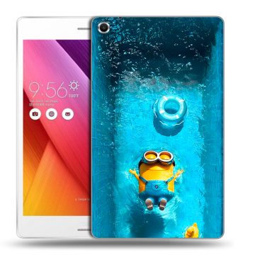 Силиконовый чехол на ASUS ZenPad S 8 с принтом Миньоны
