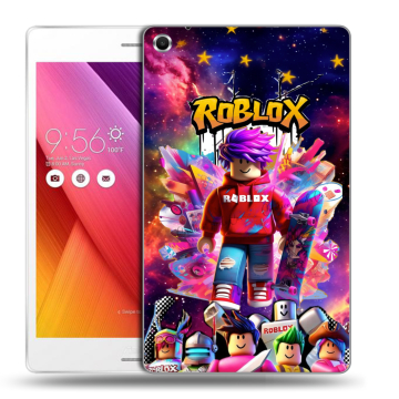 Силиконовый чехол на ASUS ZenPad S 8 с принтом Roblox Роблокс