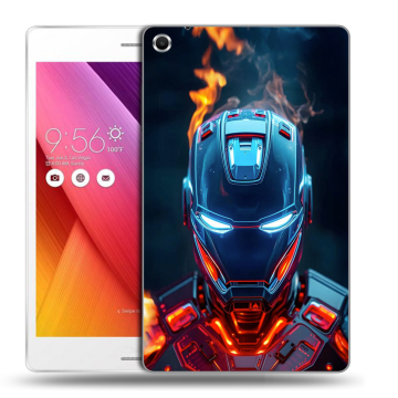 Силиконовый чехол на ASUS ZenPad S 8 с принтом IronMan Железный человек
