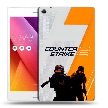 Силиконовый чехол на ASUS ZenPad S 8 с принтом Counter Strike