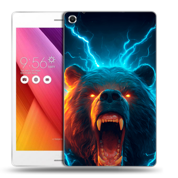 Силиконовый чехол на ASUS ZenPad S 8 с принтом Медведь
