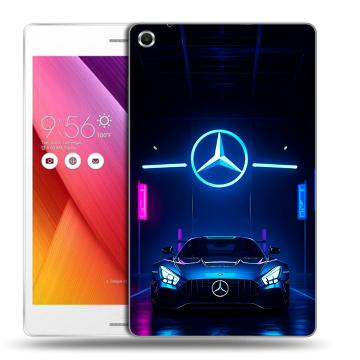 Силиконовый чехол на ASUS ZenPad S 8 с принтом Mercedes Мерседес