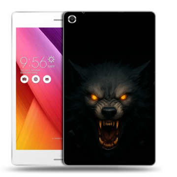 Силиконовый чехол на ASUS ZenPad S 8 с принтом Волк