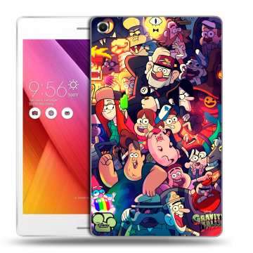 Силиконовый чехол на ASUS ZenPad S 8 с принтом Gravity Falls Гравити Фолз