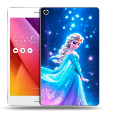 Силиконовый чехол на ASUS ZenPad S 8 с принтом Холодное сердце Frozen