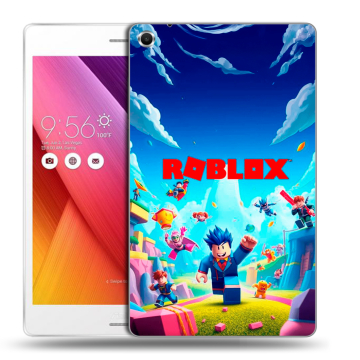 Силиконовый чехол на ASUS ZenPad S 8 с принтом Roblox Роблокс
