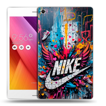 Силиконовый чехол на ASUS ZenPad S 8 с принтом Nike Найк