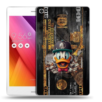 Силиконовый чехол на ASUS ZenPad S 8 с принтом Дональд Дак Доллар
