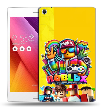 Силиконовый чехол на ASUS ZenPad S 8 с принтом Roblox Роблокс