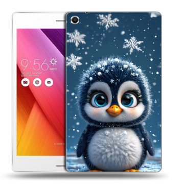 Силиконовый чехол на ASUS ZenPad S 8 с принтом Новый год