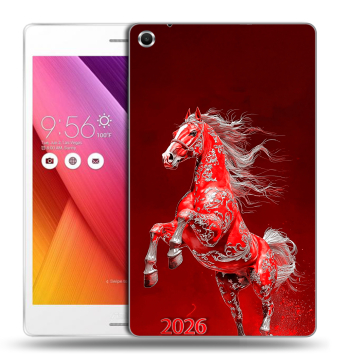 Силиконовый чехол на ASUS ZenPad S 8 с принтом Новый год