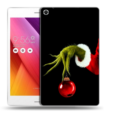 Силиконовый чехол на ASUS ZenPad S 8 с принтом Новый год Гринч