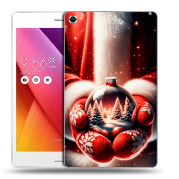 Силиконовый чехол на ASUS ZenPad S 8 с принтом Новый год