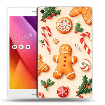 Силиконовый чехол на ASUS ZenPad S 8 с принтом Новый год