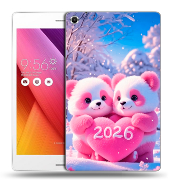 Силиконовый чехол на ASUS ZenPad S 8 с принтом Новый год