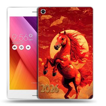 Силиконовый чехол на ASUS ZenPad S 8 с принтом Новый год