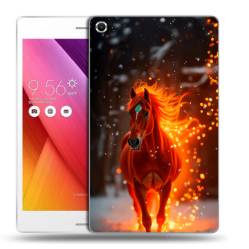 Силиконовый чехол на ASUS ZenPad S 8 с принтом Новый год