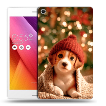 Силиконовый чехол на ASUS ZenPad S 8 с принтом Новый год