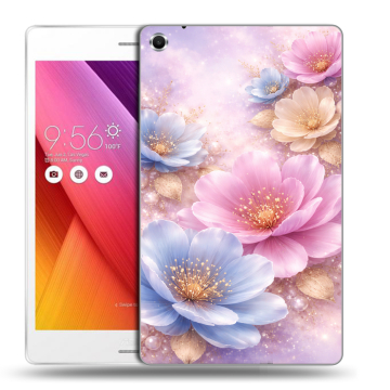 Силиконовый чехол на ASUS ZenPad S 8 с принтом женский