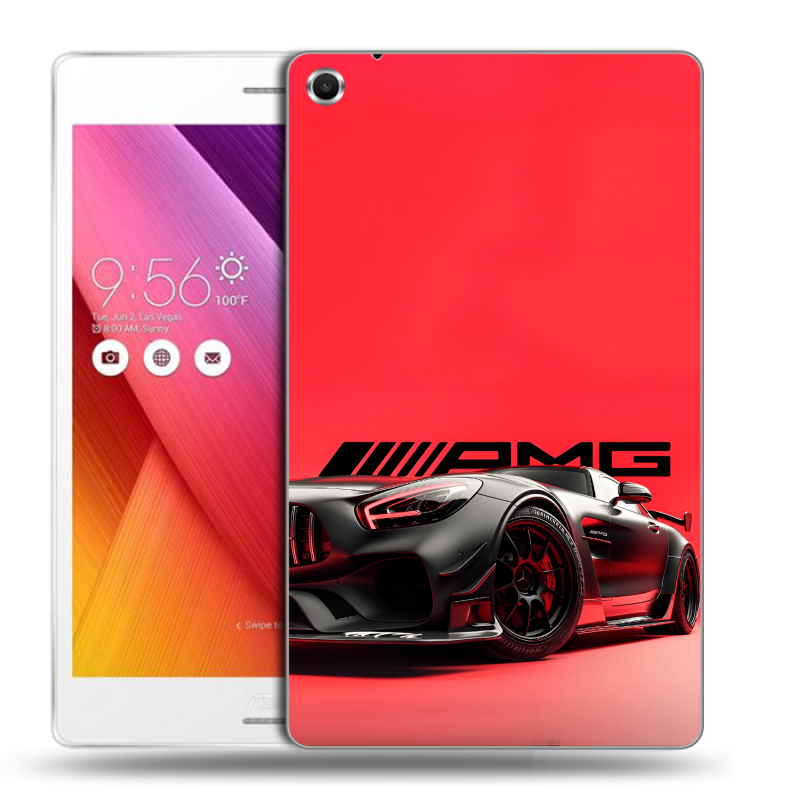 Силиконовый чехол на ASUS ZenPad S 8 с принтом Мерседес Mercedes AMG Силиконовый чехол на ASUS ZenPad S 8 с принтом Мерседес Mercedes AMG