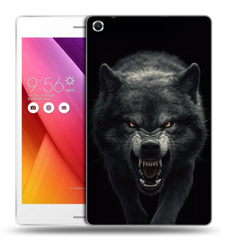 Силиконовый чехол на ASUS ZenPad S 8 с принтом Волк Силиконовый чехол на ASUS ZenPad S 8 с принтом Волк